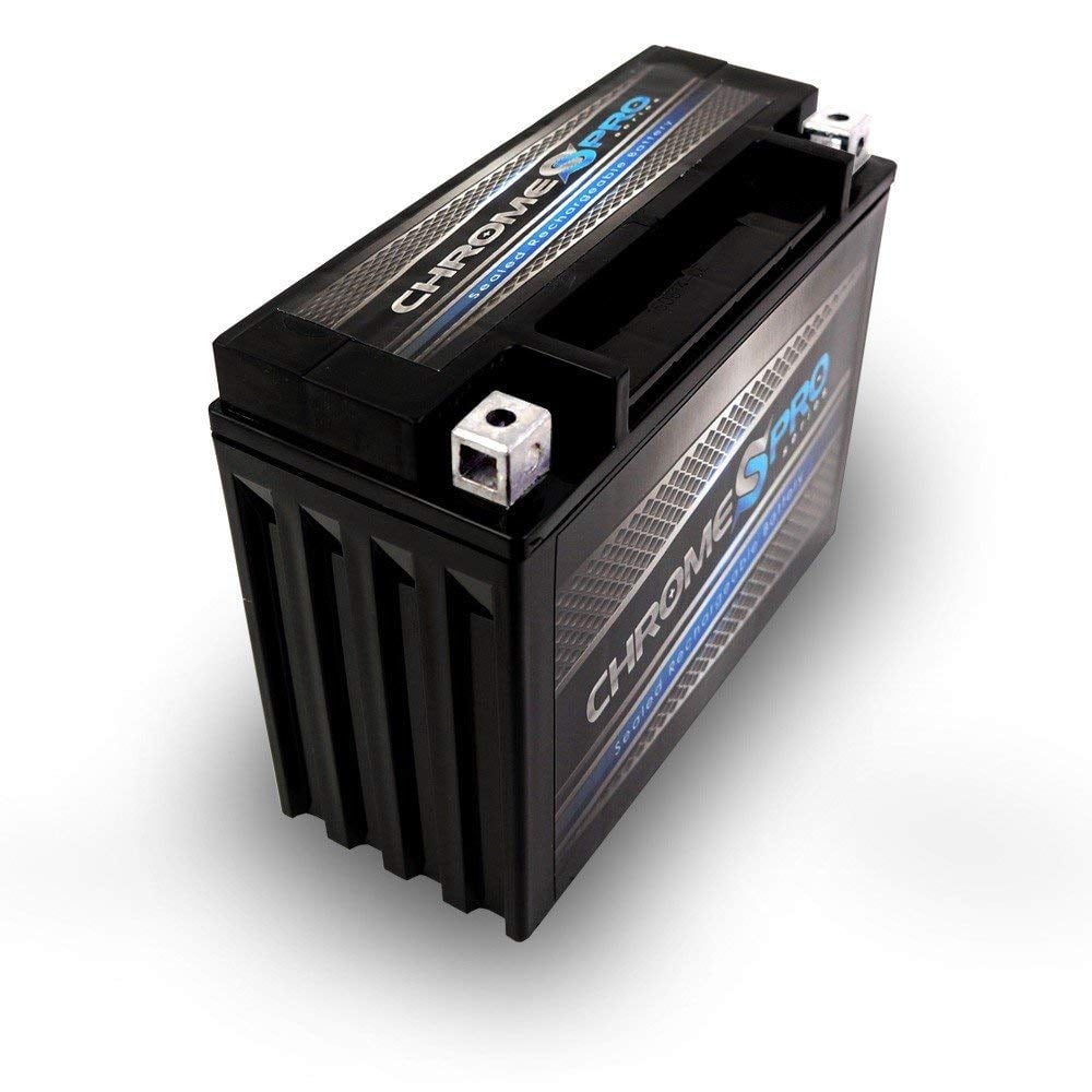 Chrome Pro Battery Y50-n18l-a3 (50-n18l-a3 12 Volts,20 Ah, 260 Cca) Motorcycle Battery for Honda 1500cc Gl1500 Gold Wing 1995