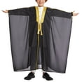 thumbnail image 1 of Premium Boys Arabic Thobe Robe - Breathable Muslim Attire | Trendy Middle Eastern Long Sleeve Tunic, 1 of 9