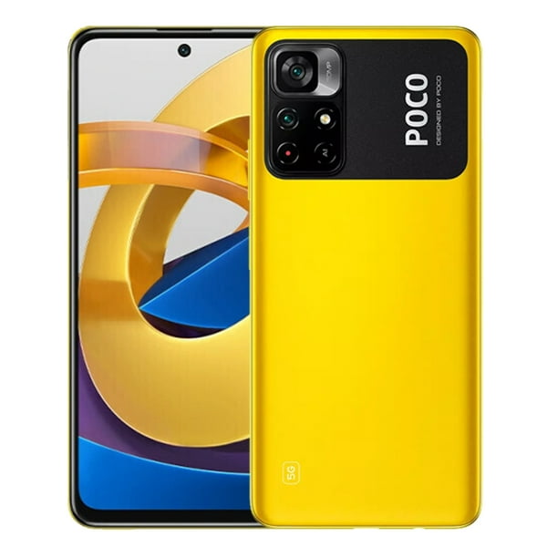 Xiaomi POCO M4 Pro RAM6GB ROM128GB イエロー Celular Xiaomi Poco M4 Pro 5g Yellow 128gb + 6gb Ram Xiaomi Poco
