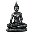 thumbnail image 1 of Estatua de Buda Sentado, Colección de Arte Religioso, Artesanía, Escultura de Buda, Escritorio Negro, 1 of 9