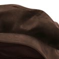 thumbnail image 5 of Medieval Tudor Flat Cap Faux Suede Beret Hat Renaissance Festival Costume Accessories for Men Women Brown Free Size, 5 of 5