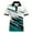 Light Green, variant on Men's Summer Casual Polo Shirt with 3D Digital Print Short Sleeve, Button Down Collar Soft, Breathable Fabric, Suitable for Multiple Occasions, Multiple Sizes
