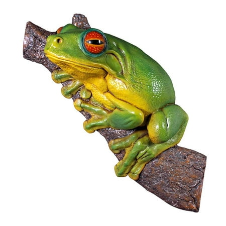 Design Toscano Red-Eyed Tree Frog Statue