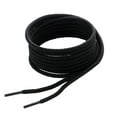 thumbnail image 2 of Santimon 2 Pairs Round Cotton Shoelace for Dress Shoes Oxford Shoes Chelsea Boots 31" Black, 2 of 6
