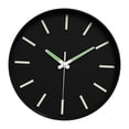 thumbnail image 3 of Reloj de pared que brilla en la oscuridad, moderno, luminoso, con números, decorativo, para dormitorio. Estilo D, 3 of 9