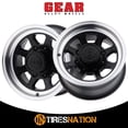 thumbnail image 2 of 15x8 Gear Off Road 749MB Trek Black & Machined Wheel 6x5.5 (-19mm), 2 of 5