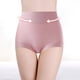 thumbnail image 4 of Ropa interior de algodón para mujer, sin costuras, de talla grande, de cintura alta, cobertura total, bragas suaves y elásticas para control de abdomen., 4 of 8