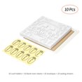 thumbnail image 3 of Pearl Paper Hollow Happy Wedding Invitation Cards Set (10pcs Invitation, 3 of 8