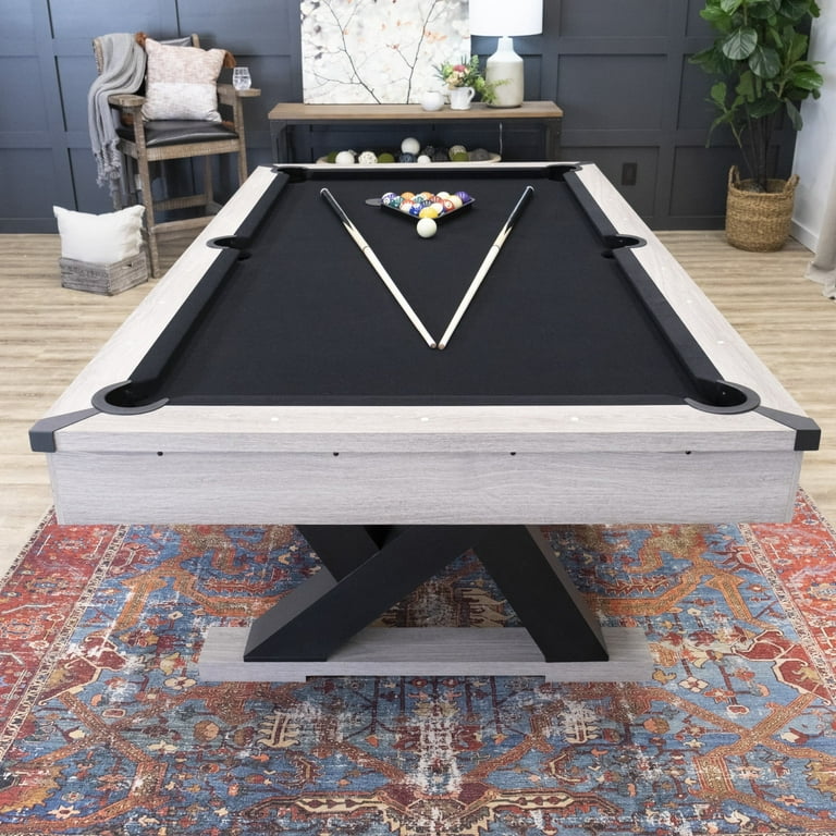 American Legend Kirkwood 90” Billiard Table with Rustic Finish, K