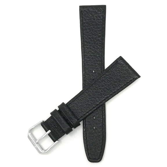 Bandini Leather Watch Band Strap - Slim - 8mm, 10mm, 12mm, 14mm, 16mm, 18mm, 20mm, Top Grain Buffalo Pattern (Also comes in Extra Long, XL)