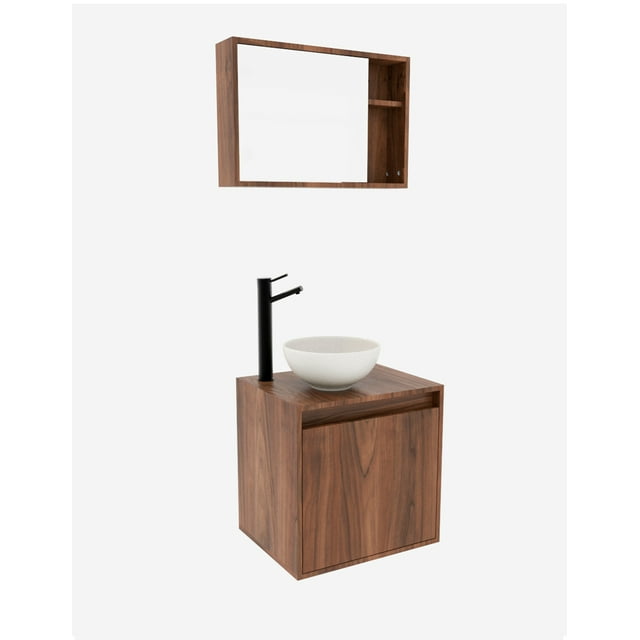 Combo Gabinete De Baño KUSCO Y Botiquín Con Espejo