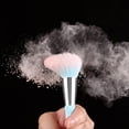 thumbnail image 2 of Pink blue gradient makeup brushes and makeup sponges set makeup brushes set natural synthetic eye shadow foundation make-up brush set professional mak, 2 of 4
