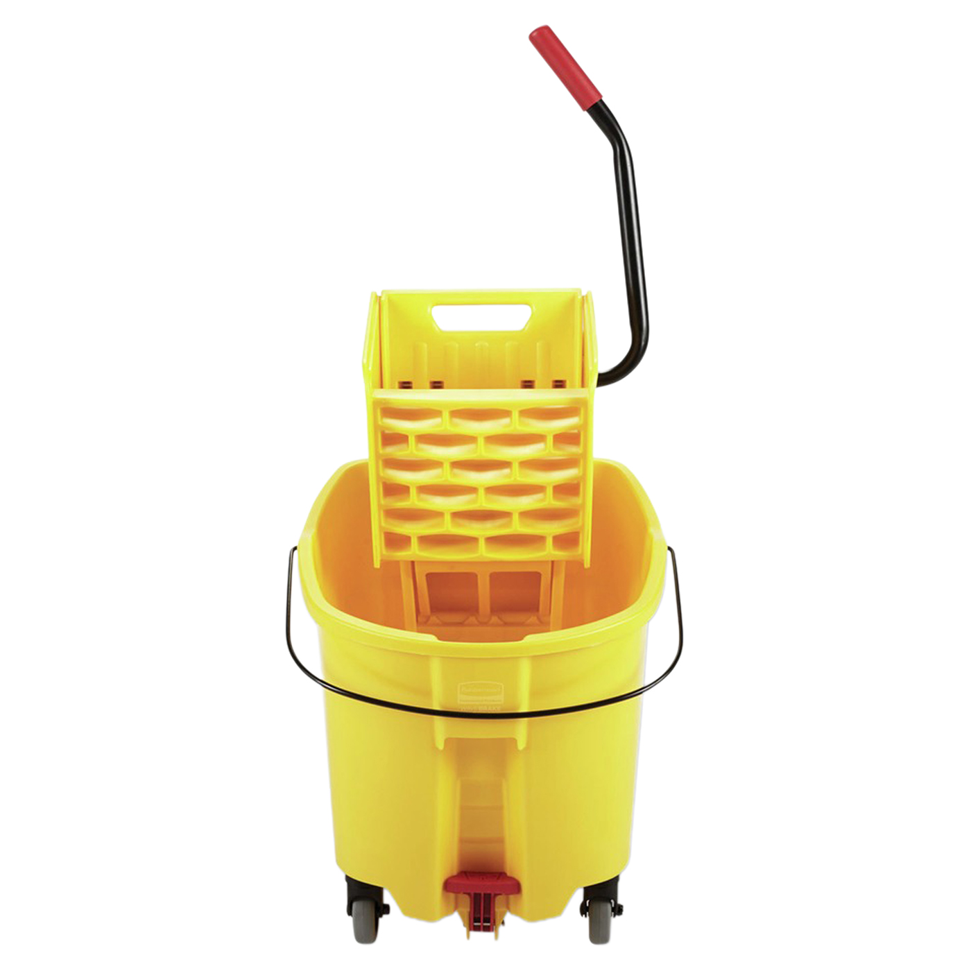 Rubbermaid Commercial, Wavebreak 44-Quart Side Press Mopping System, 1 Each, Yellow