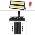 thumbnail image 4 of Juego de 2 focos LED para exteriores de 50 W y 4000 lm, potentes focos LED para exteriores de 220 V, resistentes al agua IP66, iluminación de seguridad blanca fría de 5000 K para patio, jardín, patio,, 4 of 5