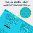 thumbnail image 5 of Avery Printable Square Labels, Bright Blue, 2.75" x 2.75", 480ct, 5 of 11