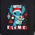 thumbnail image 3 of Lilo & Stitch - Mele Kalikimaka - Women's Lightweight French Terry Long Sleeve Shirt, 3 of 5