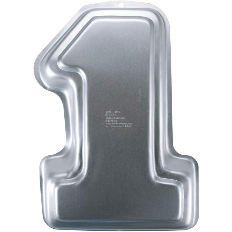 Wilton First Birthday Cake Pan Kids 3D Number One Cake Pan
