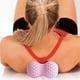 thumbnail image 3 of Bola de yoga Colcomx Bola de masaje de maní Rosado 9x17cm, 3 of 5
