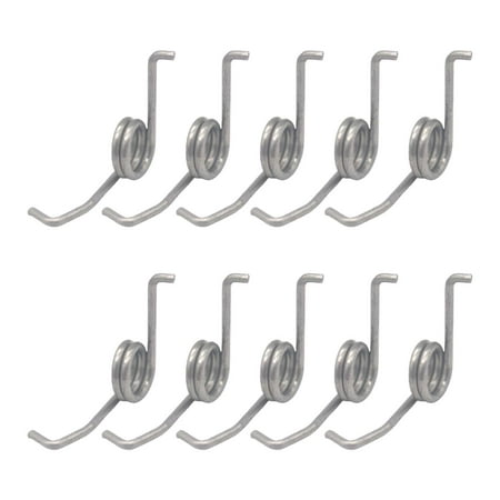 Baits Casting Water Drop Wheel Spring Repair Tool Stainless Steel Modified Tool  Equipment Bail Spring DIY Small Torsion Spring for 10 Pieces 304 