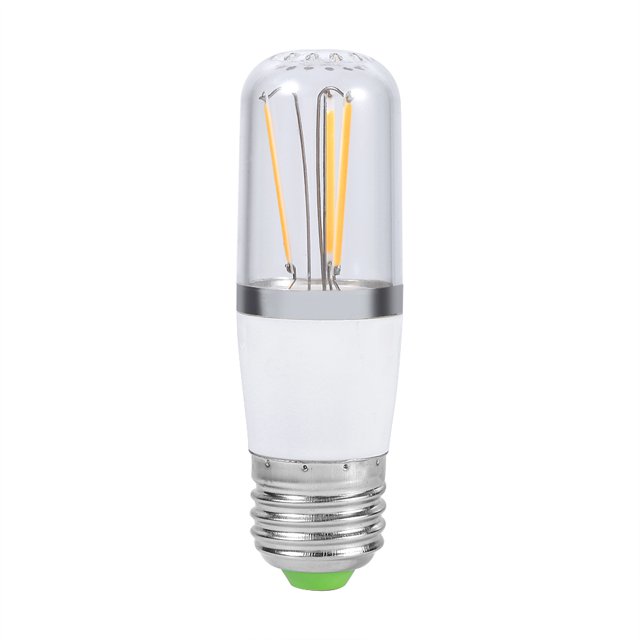 Bombilla LED vintage E27 para candelabro, regulable, 3 W, blanco cálido, diseño de filamento para interior del hogar, 220 V