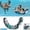 green, variant on 2Pcs Inflatable Pool Noodles for Adults, Large Heavy Duty Floating Pool Lounger Pool Float Loungers, Swim Noodles for Pool, Beach, Lake, Water Games, Summer Party