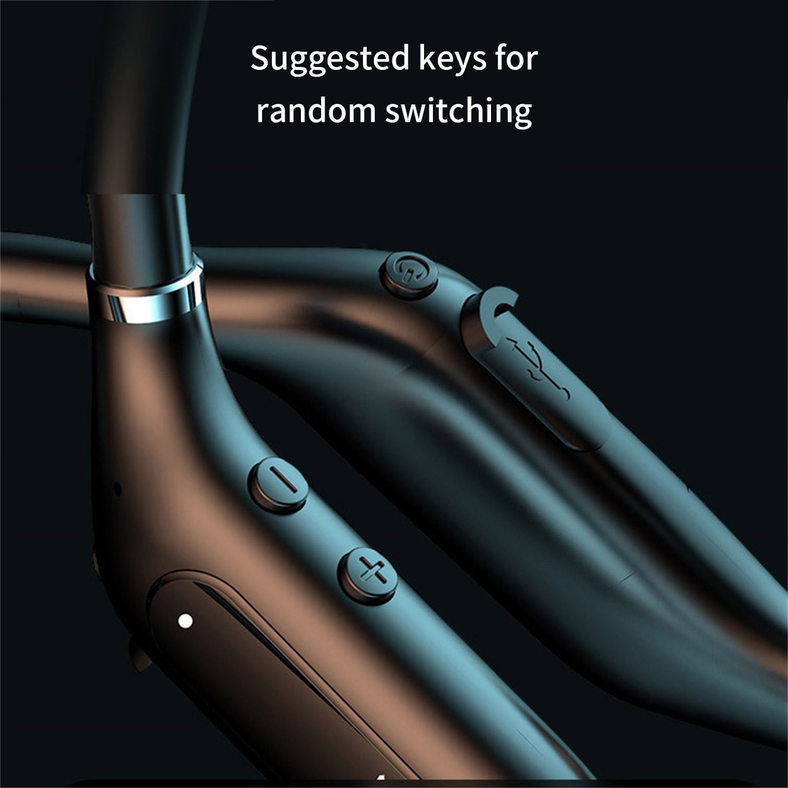 Bluetooth Headset – HIFI ANC Bones-Conduction Wireless Headphone Upgrade Bluetooth 5.3 Bone-Drive Headset Stereo Earphone Sport Maximum Comfort