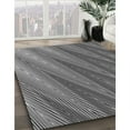 thumbnail image 3 of Ahgly Company Machine Washable Indoor Rectangle Transitional Gray Brown Area Rugs, 6' x 9', 3 of 7