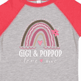 thumbnail image 4 of Inktastic Gigi and Poppop Love Me Rainbow Girls Toddler T-Shirt, 4 of 5