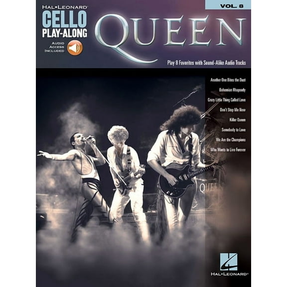 Queen: Cello Play-Along Volume 8, (Paperback)