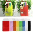 5Pcs/Bag PVC Pen Bags Pencil for Case Pocket Protector Office Hospital