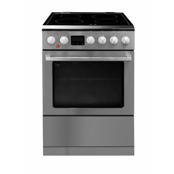 Danby DRCA240BSSC 24" TruAirFry Smooth top Slide-in Electric Range in Stainless Steel