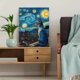 thumbnail image 5 of Qisvanset 12x16 Inch Vibrant Gorilla Portrait Impasto Canvas Print Wall Art, 5 of 5