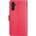 thumbnail image 2 of Compatible with Samsung Galaxy A14 5G Case Glitter with Card Holder Flip Wallet Phone Case for Women Crystal Butterfly Shockproof Protective Case for Samsung Galaxy A14 5G,Red GY, 2 of 12
