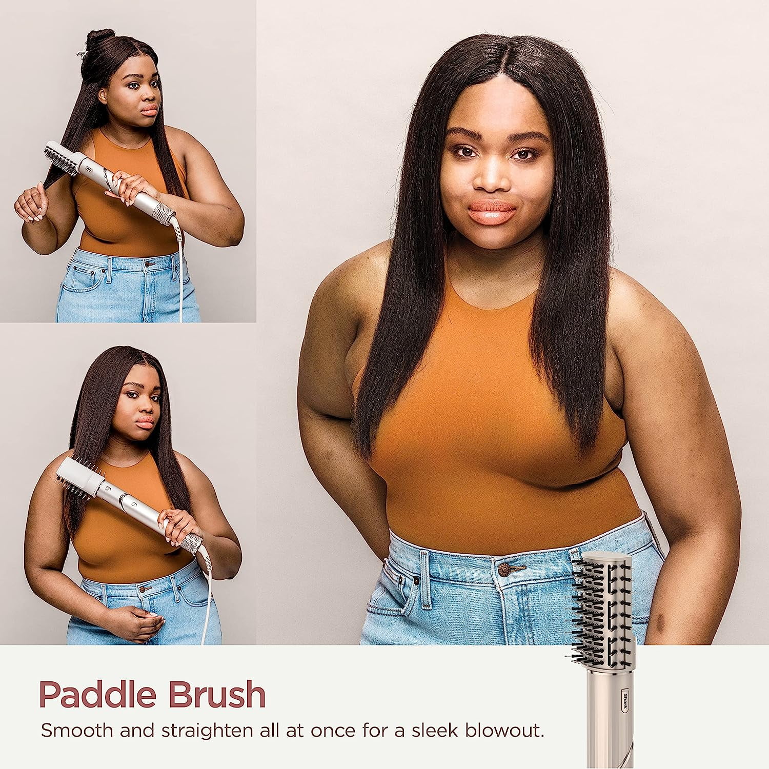 Shark FlexStyle Hyper Hair Dryer & Beauty Tools, Powerful MultiStyler, Straight & Wavy, HD430  (图2)