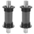 thumbnail image 1 of 2X Titane BSA Anglais Fileté Carré Fuselé Support de Pédalier 119mm pour 148g, 2 x Support de Fuselé Carré pour brompton, Noir, 1 of 7