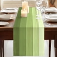 thumbnail image 3 of Table Runners 90 Inches Long Dress Scarves, Green Wood Grain Farmhouse Coffee/Dining/Kitchen Table Runner for Living Room, Ombre Rustic Retro Wooden Plank 13x90 Inch, 3 of 9