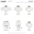 thumbnail image 5 of Livex Lighting - Alexis - 2 Light ADA Wall Sconce in Contemporary Style - 13, 5 of 13