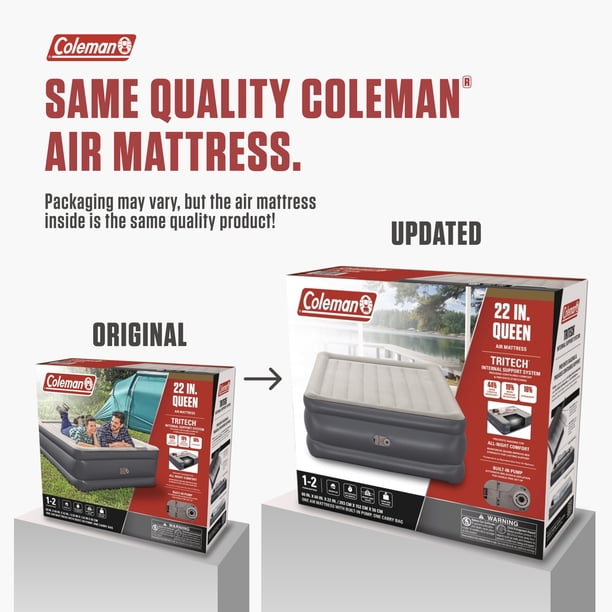 Coleman Tritech Air Mattress Queen 22