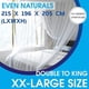 thumbnail image 2 of Mosquitera de lujo para dosel de cama de matrimonio a king size | Casa con mosquitero para acampar | Malla fina de 300 orificios por pulgada cuadrada, 2 entradas, fácil de instalar, Ha, 2 of 5