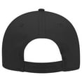 thumbnail image 2 of OTTO 6 Panel Low Profile Superior Cotton Twill Cap - Black, 2 of 2