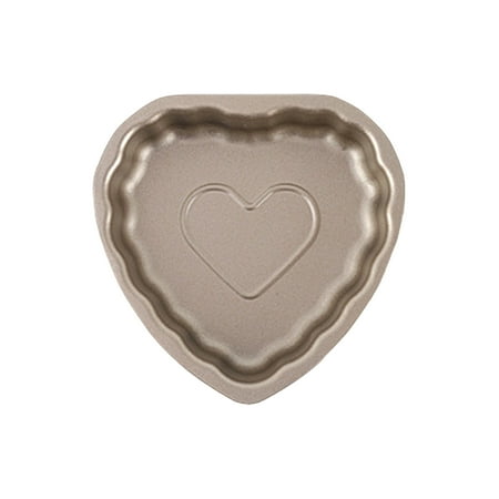 

Naturegr Cake Mold Shape Carbon Steel DIY Cartoon Love Heart Cake Mold Dessert Making Tool