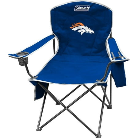 Ice 45 Soft Case NFL Portable Folding Chair with Cooler and Carrying Case, Built-in 4- to 6-can soft cooler, program pouch, and cup holder By Coleman ()