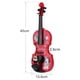 thumbnail image 2 of Violín pequeño para niños con arco de violín Diversión Instrumentos musicales educativos Juguete ele Abanopi Instrumento de cuerda, 2 of 7
