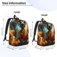 thumbnail image 5 of Geaub moonlit hairless cat monk durable canvas backpack: stylish, lightweight, and spacious with adjustable straps, 5 of 7
