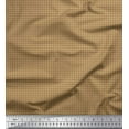 thumbnail image 1 of Soimoi Brown polyester Crepe Fabric Artistic Geometric Fabric Prints By Yard 52 Inch Wide, 1 of 3