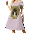 thumbnail image 2 of Retrato de la Princesa Sissi Vestido sin mangas Vestido de noche Vestido, 2 of 8