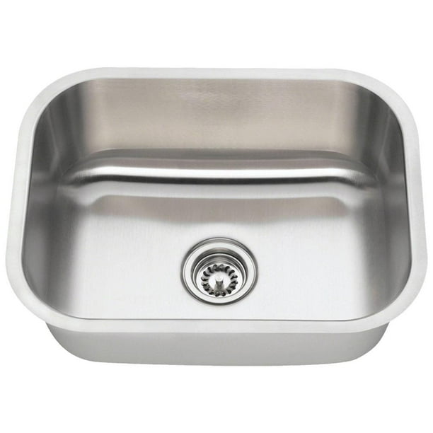MR Direct 2318 18 Gauge Undermount Stainless Steel 23 in. Single Bowl