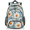 Gold, variant on Graffiti Soccer Laptop Backpack for Women Men, 18.3 Inch Travel Work Backpacks, Sports Waterproof Computer Casual Daypack Nurse Teacher Bags