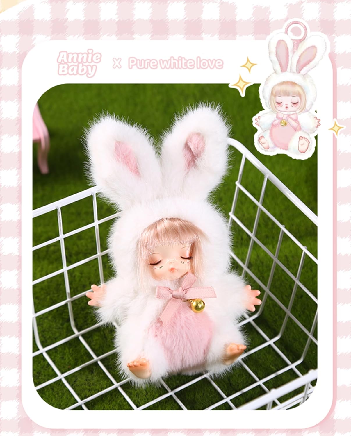 Annie Baby Plush Doll Blind Box Figure 1PCS, Love Descends Series