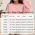 thumbnail image 4 of JUSLIO Girls Hoodie Cotton Solid Color Hoodless Sweatshirt Round Neck Athletic Long Sleeve Tops Sweatshirts Red(7-8Years）, 4 of 4